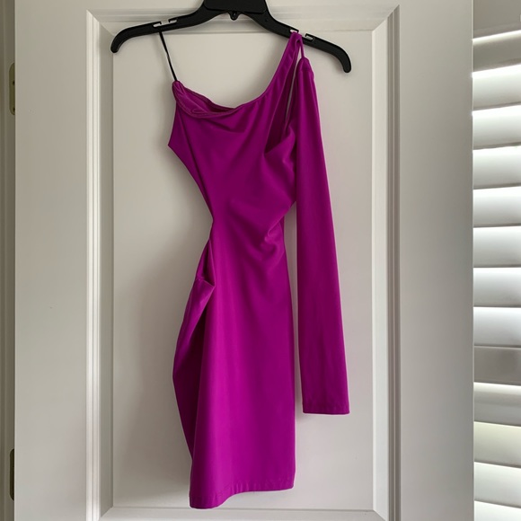 The Boulee Ciara Dress in Fuchsia - Picture 2 of 5